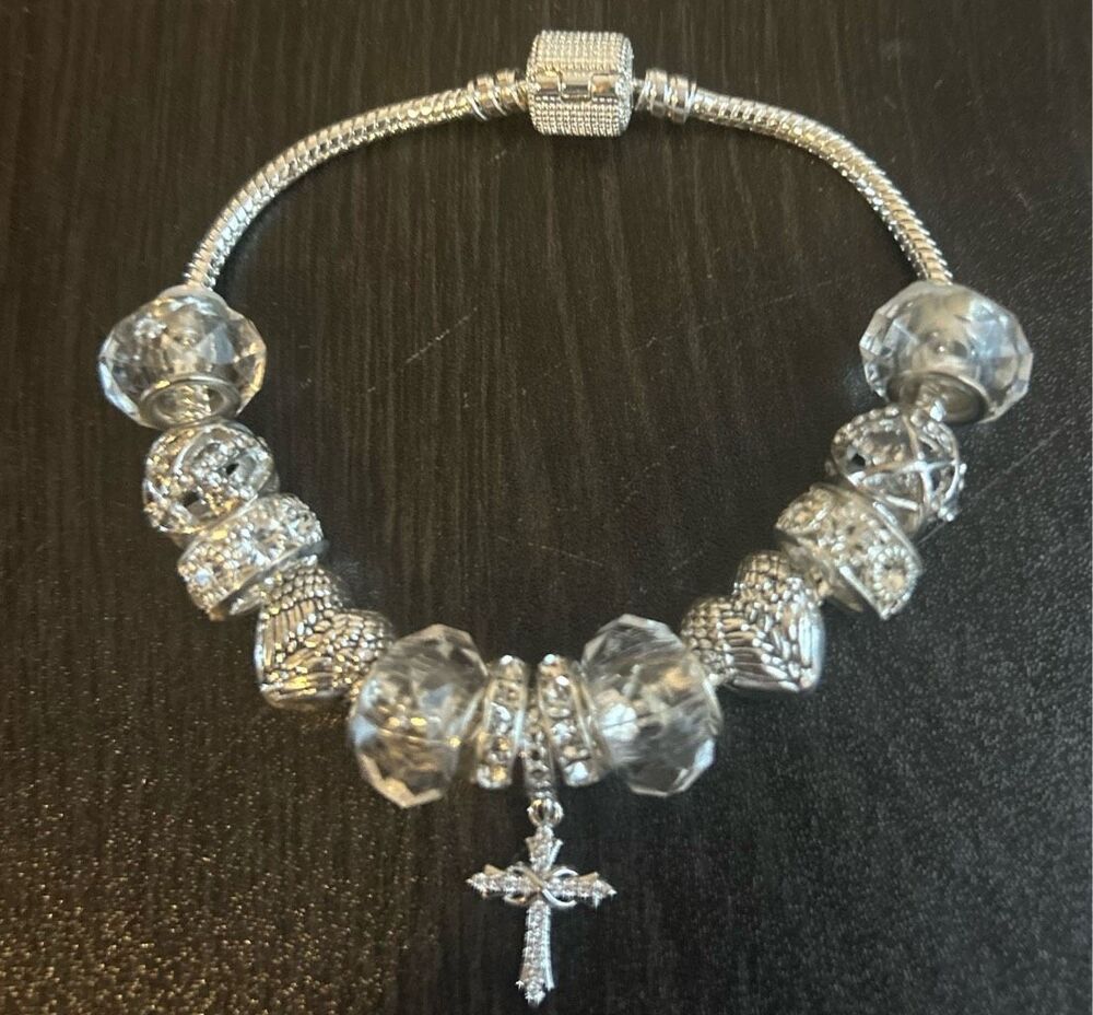 Cross Charm Bracelet